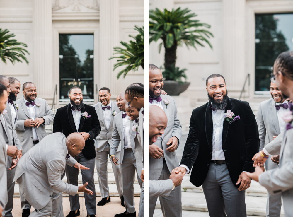 Houston Wedding- Hotel ZaZa- Pharris Photography- Reception- Angie + Charles- The Bridal Party- Groom