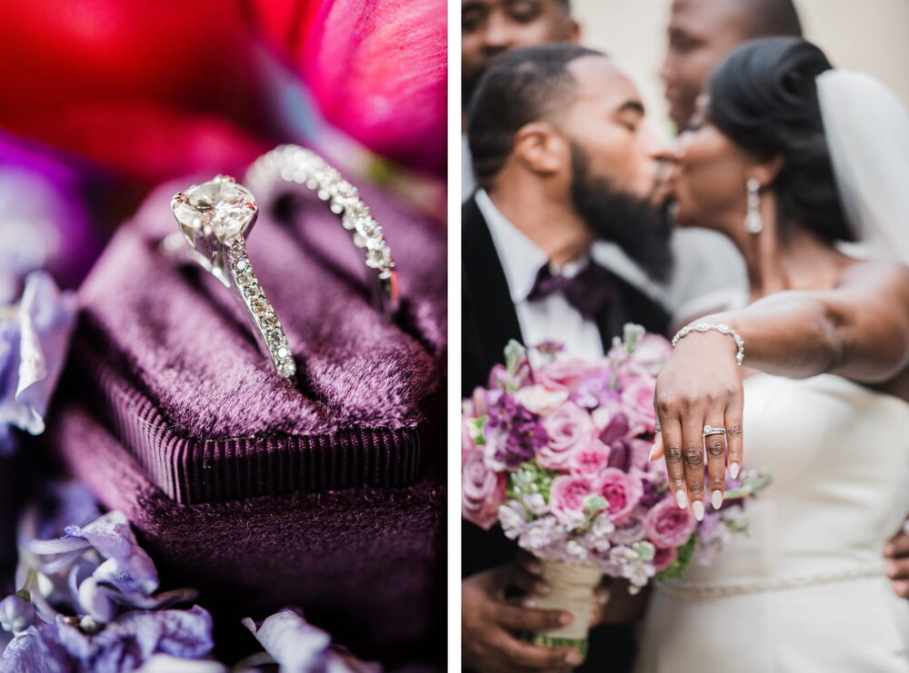 Houston Wedding- Hotel ZaZa- Pharris Photography- Reception- Angie + Charles- The Bride and Groom - Details - Ring