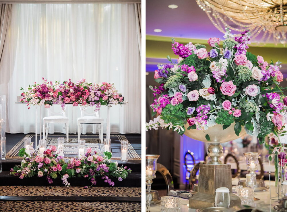 Houston Wedding- Hotel ZaZa- Pharris Photography- Reception- Angie + Charles- Decor- Floral