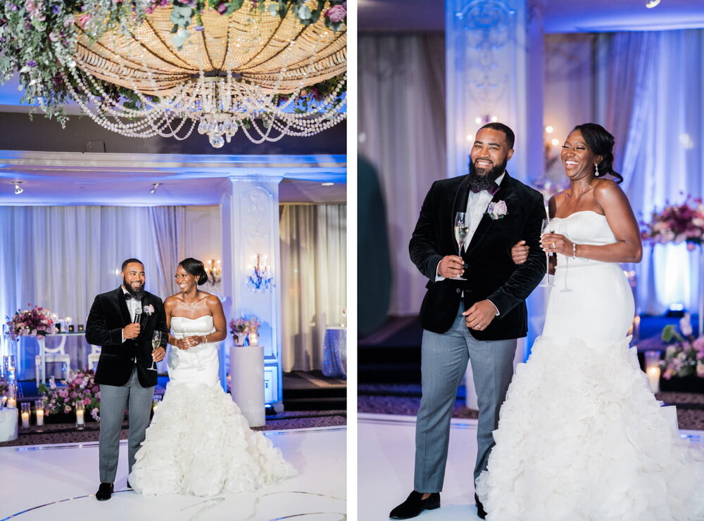 Houston Wedding- Hotel ZaZa- Pharris Photography- Reception- Angie + Charles- The Reception- Toast- Speech