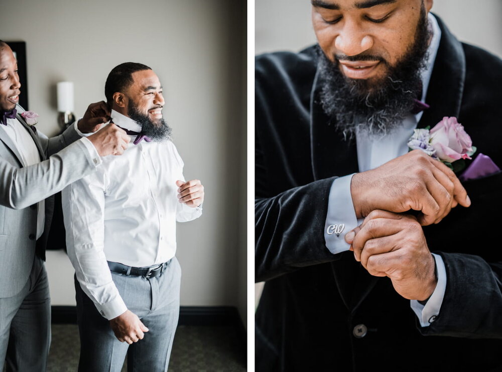 Houston Wedding- Hotel ZaZa- Pharris Photography- Getting Ready- Angie + Charles-Groom