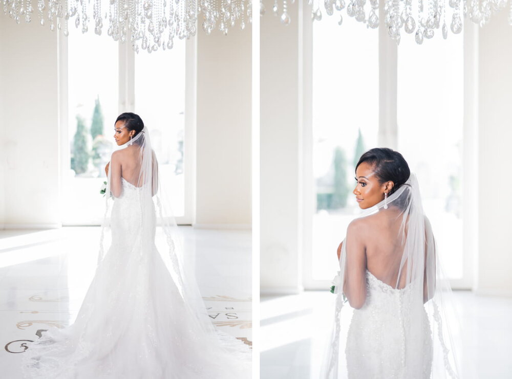 Houston, Texas Bridal Portraits- Pharris Photography- Bridal Session- San Souci Ballroom - Crystal Calhoun 