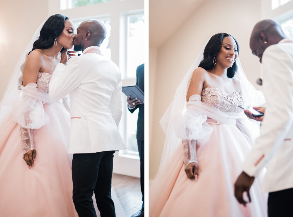 Denton Texas Wedding- The Milestone- Pharris Photography- Ceremony- Raven + Darnell- The Alter