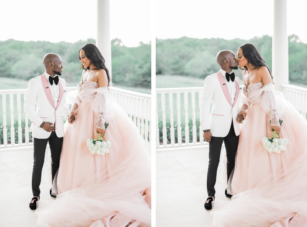 Denton Texas Wedding- The Milestone- Pharris Photography- Reception- Raven + Darnell- Bride+Groom