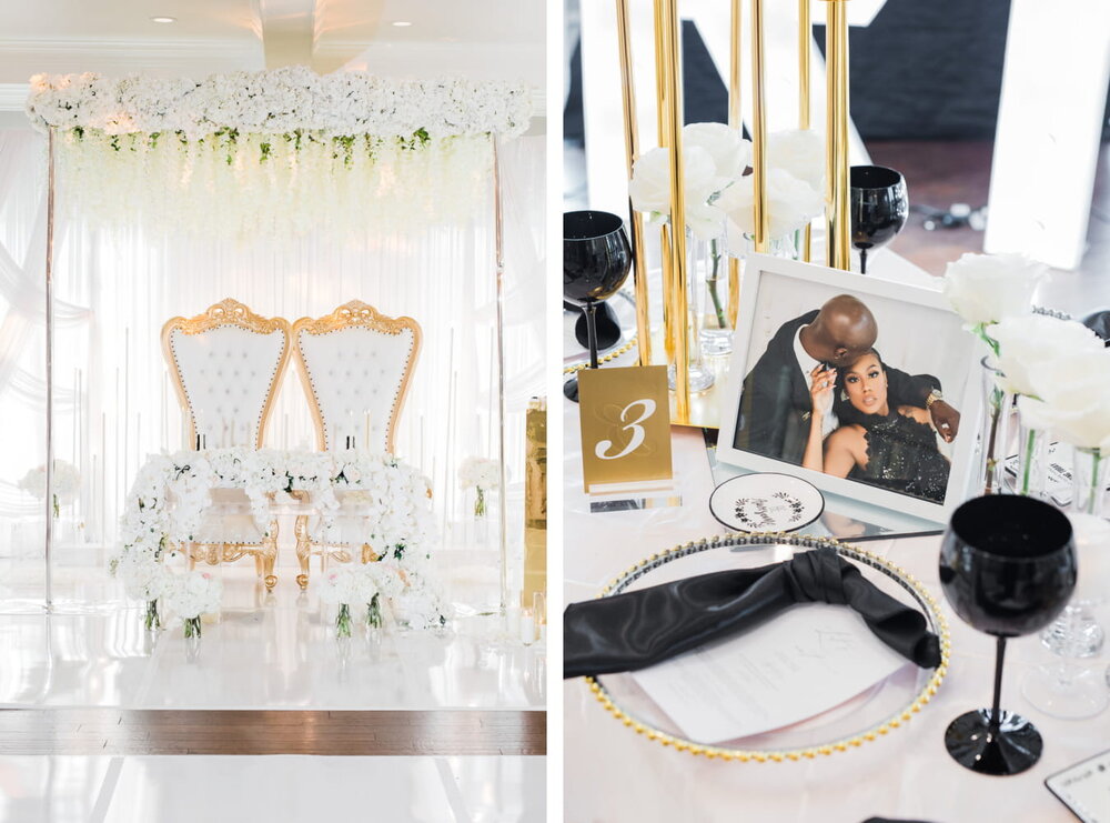 Denton Texas Wedding- The Milestone- Pharris Photography- Reception- Raven + Darnell- details- decor- tables 