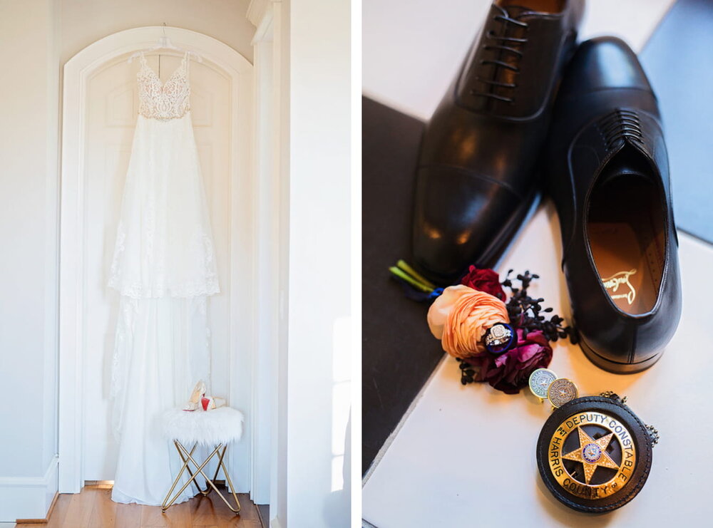 Tomball Texas Wedding- Sandlewood Manor- Pharris Photography- Getting Ready- Taylor + Troy