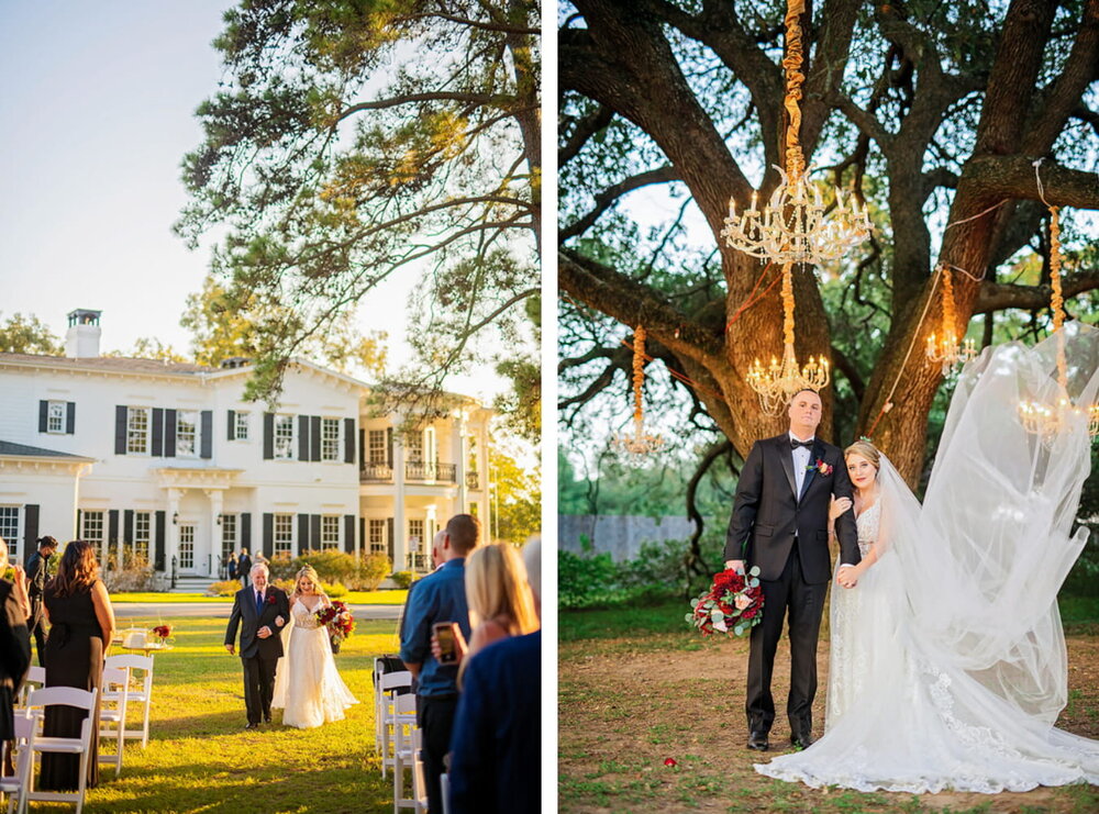 Tomball Texas Wedding- Sandlewood Manor- Pharris Photography- Ceremony- Taylor + Troy- At The Alter