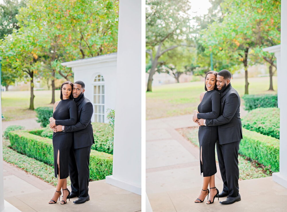 Dallas, Texas Engagement- Pharris Photography- Engagement Session- Arlington Hall - Turtle Creek - Erica + Quincy