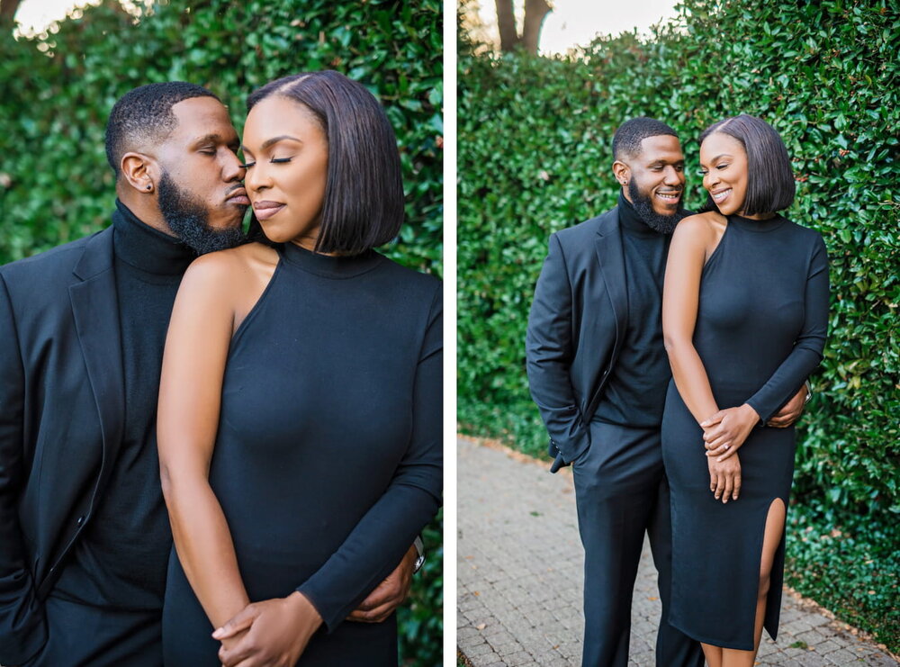 Dallas, Texas Engagement- Pharris Photography- Engagement Session- Arlington Hall - Turtle Creek - Erica + Quincy