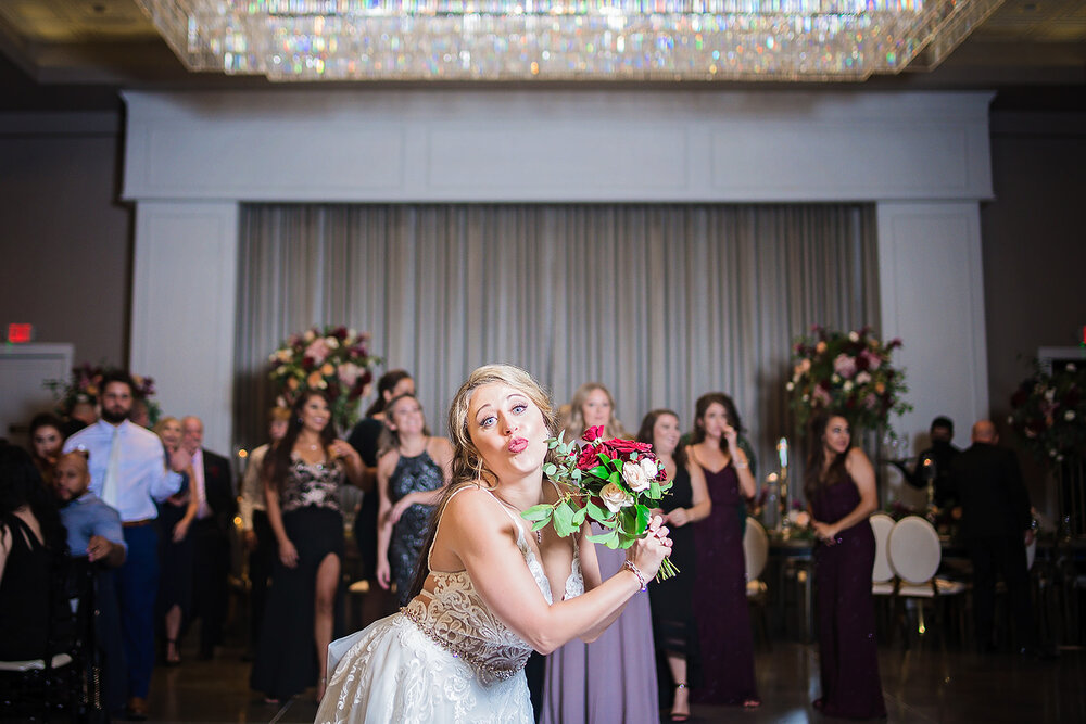 Tomball Texas Wedding- Sandlewood Manor- Pharris Photography- The Reception- Taylor + Troy- Bouquet Toss