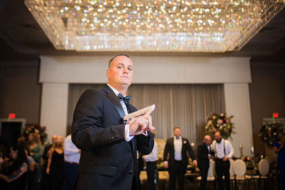 Tomball Texas Wedding- Sandlewood Manor- Pharris Photography- The Reception- Taylor + Troy- Garter Toss