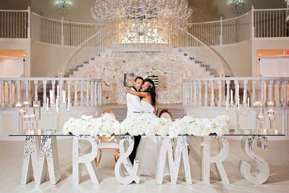 Dallas Texas Wedding- Sans Souci Ballroom - Pharris Photography- Reception- Crystal + Tristan - Details 