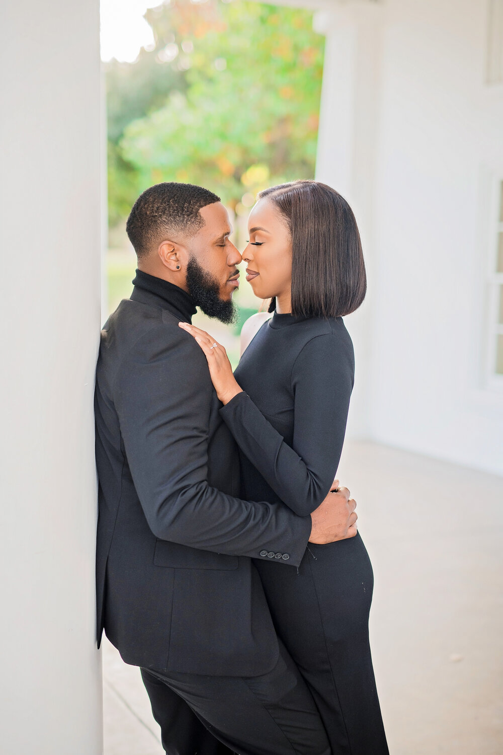 Dallas, Texas Engagement- Pharris Photography- Engagement Session- Arlington Hall - Turtle Creek - Erica + Quincy