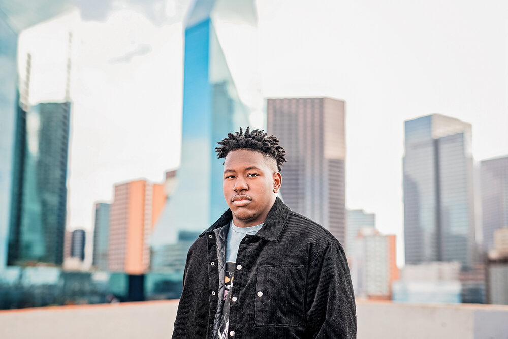 Dallas, TX Graduation - Pharris Photography- Graduation Session- Parking Garage- Jackson Shirer