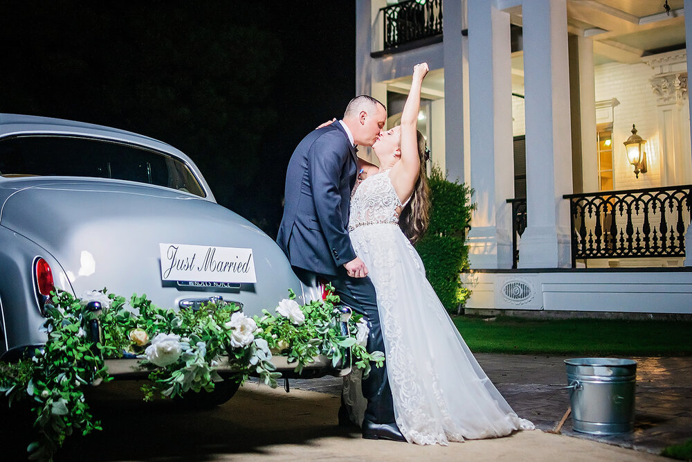 Tomball Texas Wedding- Sandlewood Manor- Pharris Photography- The Reception- Taylor + Troy- Grand Exit