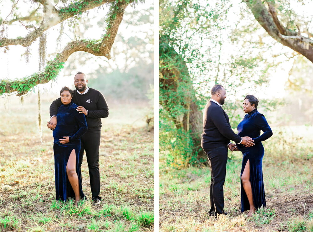 Houston Maternity- Pharris Photography- Maternity Session- Brazos Bend State Park- Alexis + Keeland Lewis