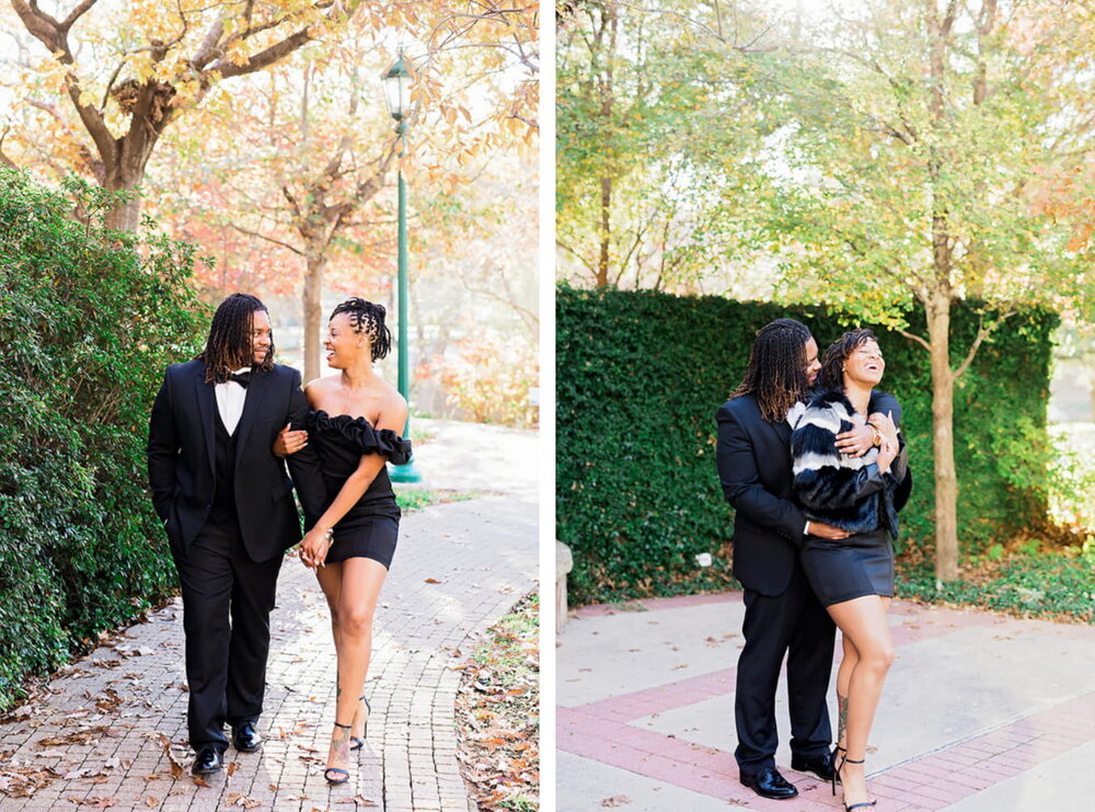 Dallas, Texas Engagement- Pharris Photography- Engagement Session- Arlington Hall -Turtle Creek - Britni + Terrence