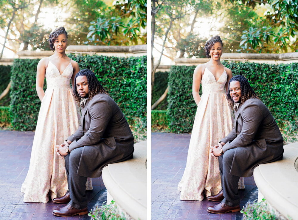 Dallas, Texas Engagement- Pharris Photography- Engagement Session- Arlington Hall -Turtle Creek - Britni + Terrence