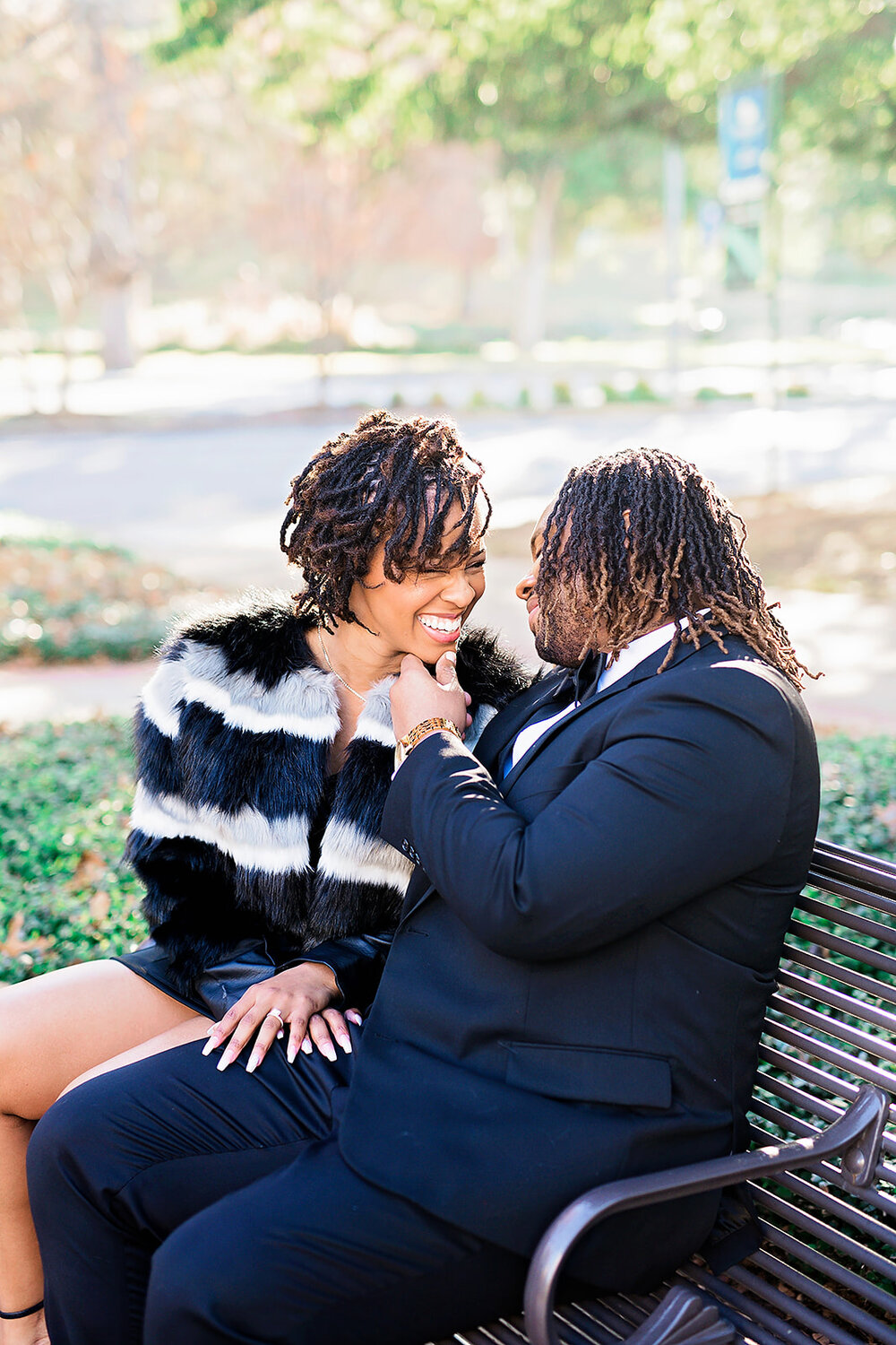 Dallas, Texas Engagement- Pharris Photography- Engagement Session- Arlington Hall -Turtle Creek - Britni + Terrence