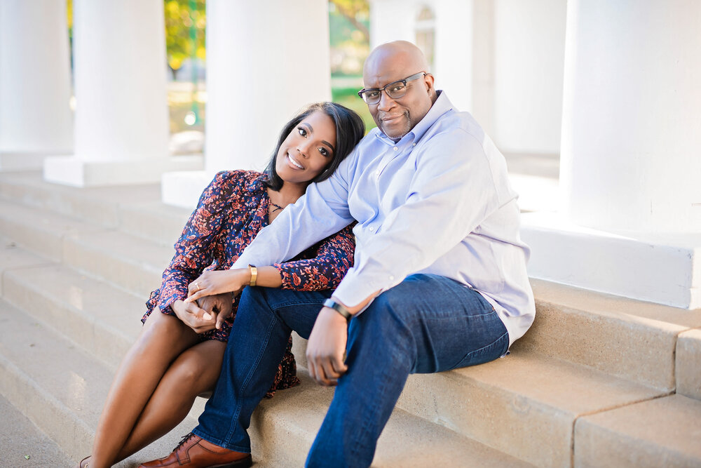 Dallas Texas Engagement- Pharris Photography- Engagement Session- Arlington Hall - Ivory + Howard