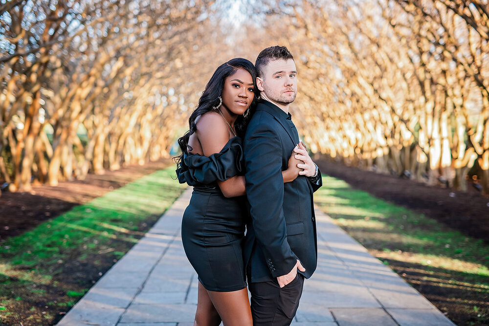 Dallas, TX Engagement- Pharris Photography- Engagement Session- Dallas Arboretum- Suzana + Paul