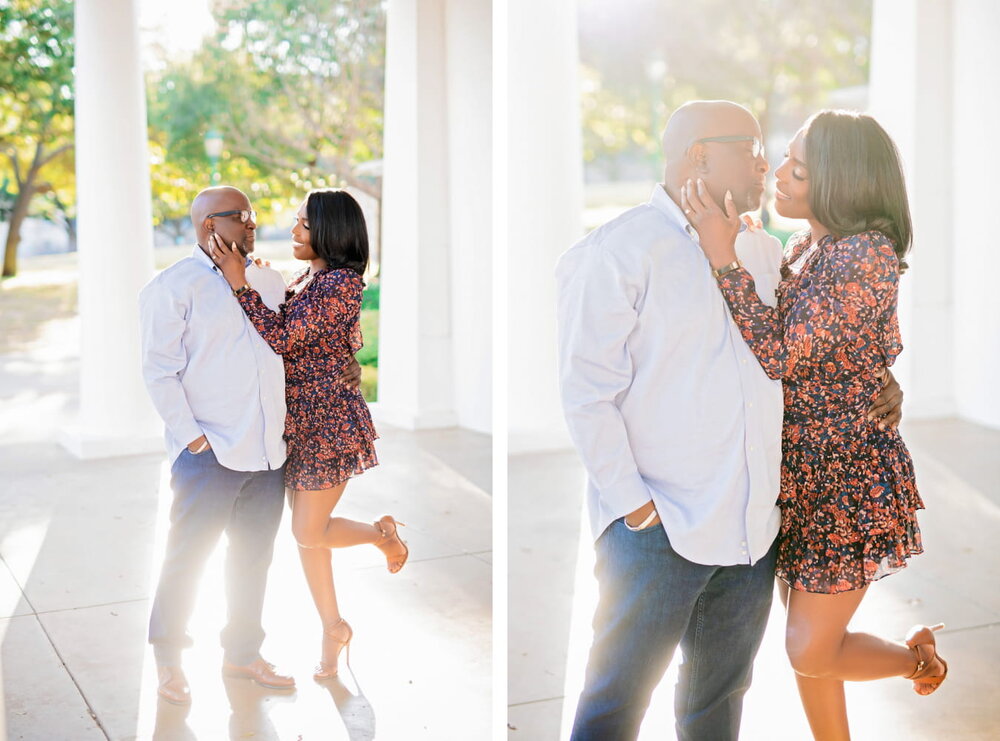 Dallas Texas Engagement- Pharris Photography- Engagement Session- Arlington Hall - Ivory + Howard