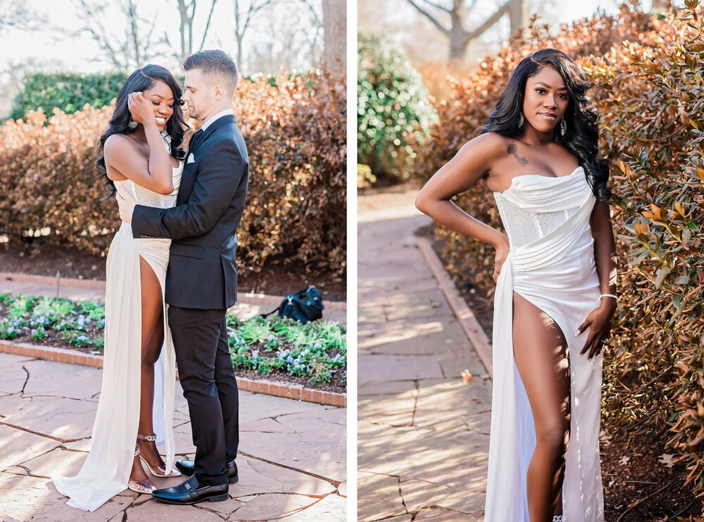 Dallas, TX Engagement- Pharris Photography- Engagement Session- Dallas Arboretum- Suzana + Paul