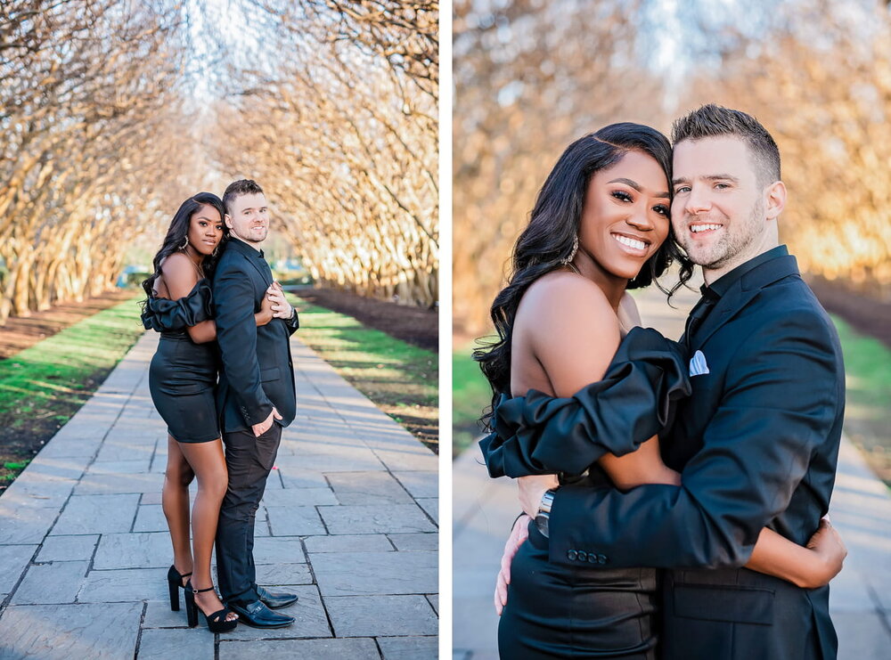 Dallas, TX Engagement- Pharris Photography- Engagement Session- Dallas Arboretum- Suzana + Paul