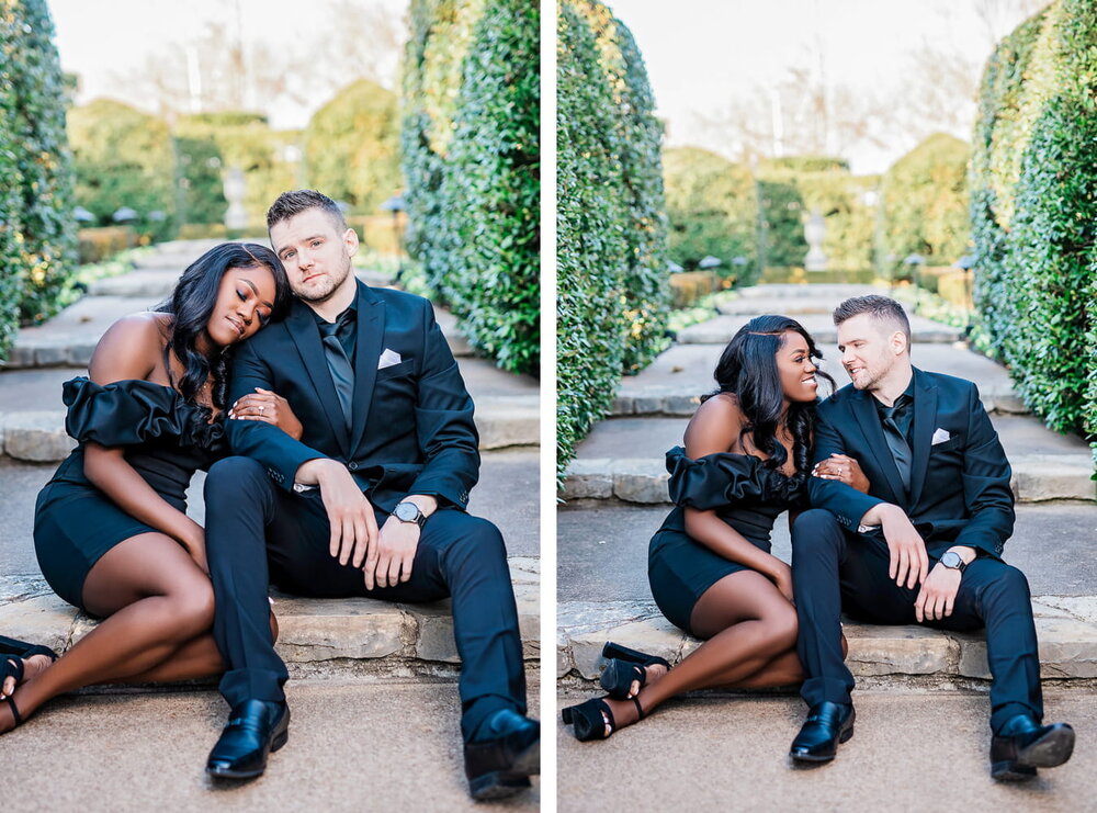 Dallas, TX Engagement- Pharris Photography- Engagement Session- Dallas Arboretum- Suzana + Paul