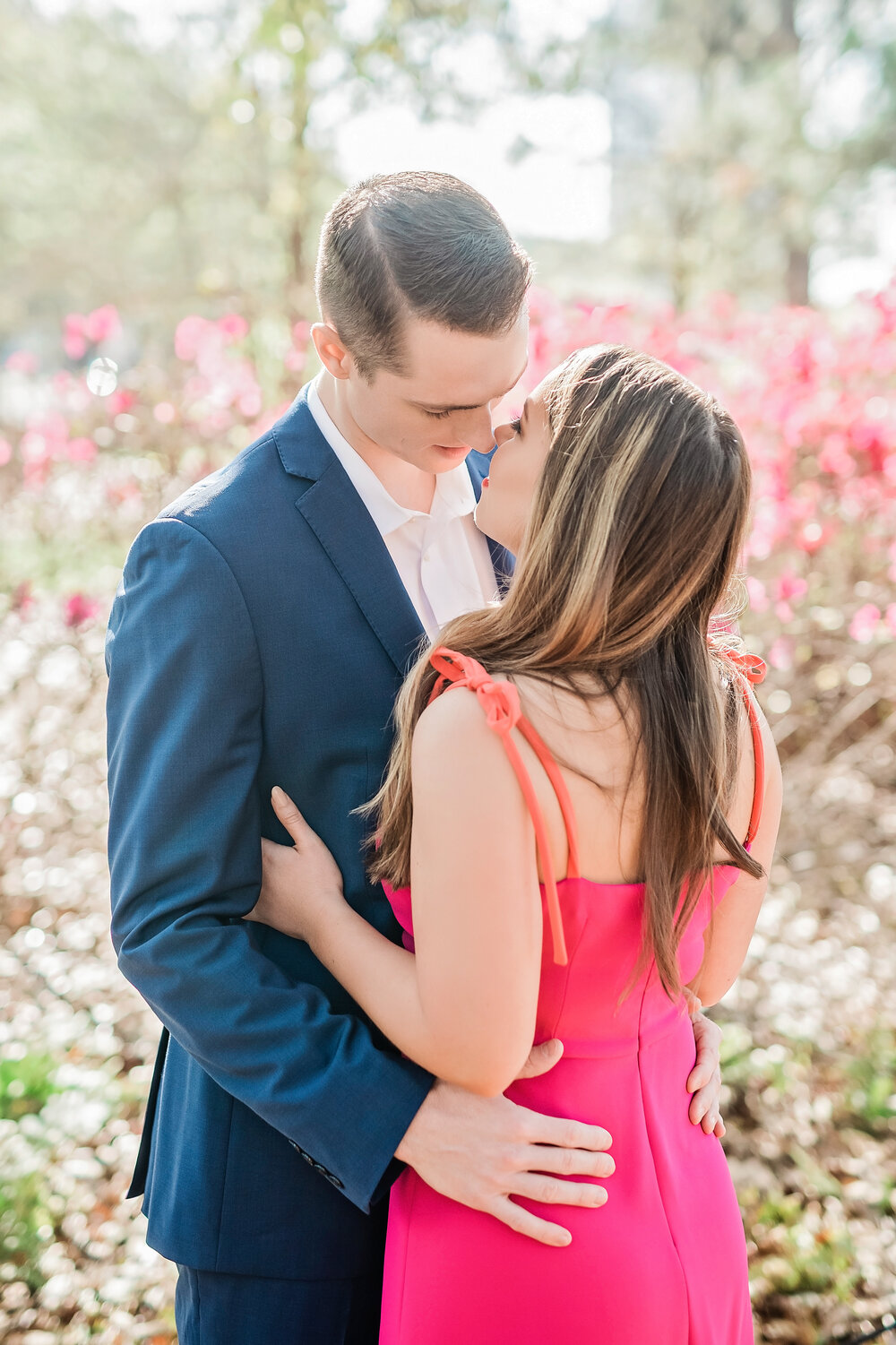 Houston Engagement- Pharris Photography- Engagement Session- McGovern Centennial Gardens- Caitlin + Anders