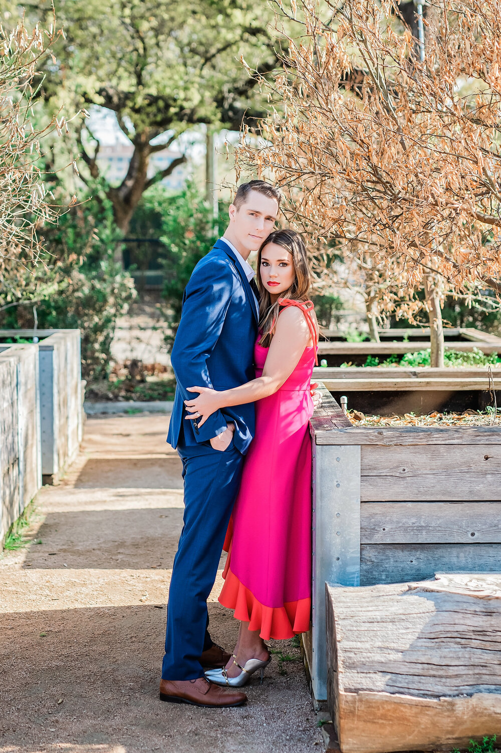 Houston Engagement- Pharris Photography- Engagement Session- McGovern Centennial Gardens- Caitlin + Anders
