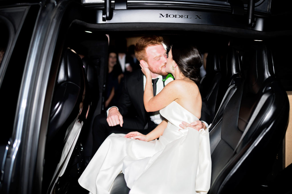 Dallas Texas Wedding- Davis & Grey Farms- Pharris Photography- The Reception- Meredith + Kolby- The exit- Bride and Groom 
