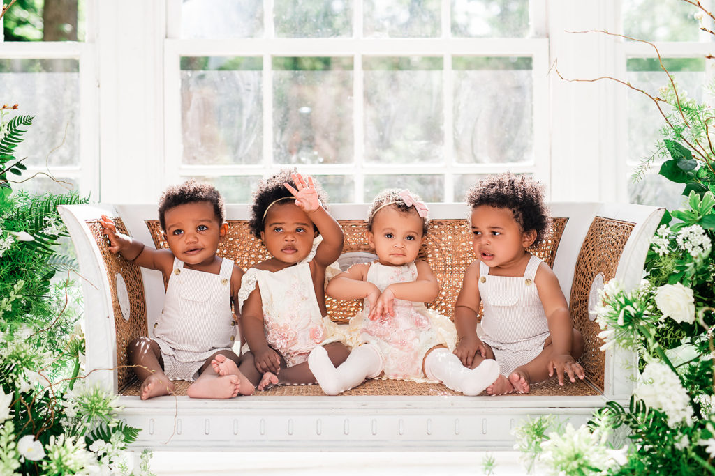 Black babies styled shoot inspiration Oak Atelier Houston Texas